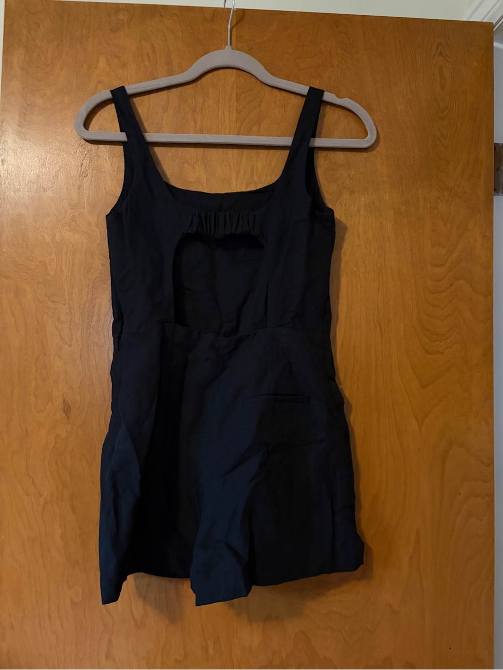 Mango Black Square Neck Mini Dress - Picture 2 of 2
